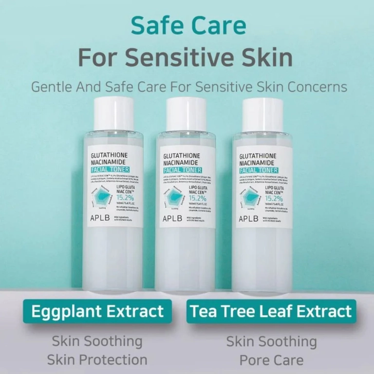 APLB - Glutathione Niacinamide Facial Toner 160ml - Image 3